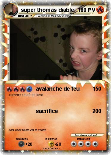 Pokemon super thomas diable