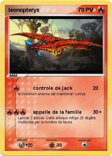 Pokemon leonopteryx