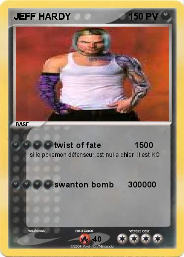 Pokemon JEFF HARDY