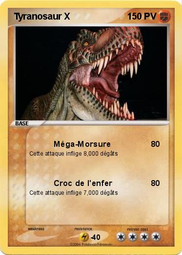 Pokemon Tyranosaur X