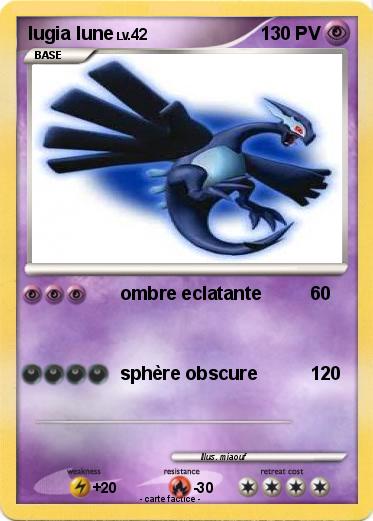 Pokemon lugia lune