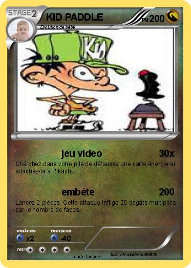 Pokemon KID PADDLE
