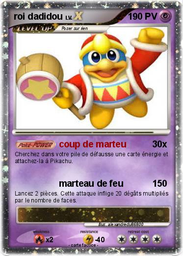 Pokemon roi dadidou