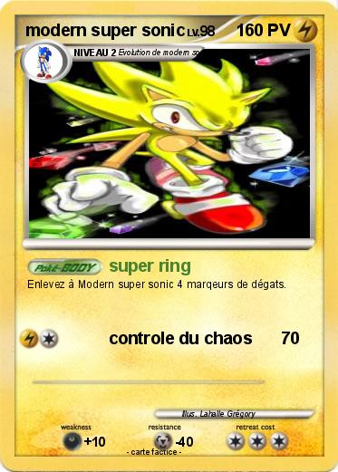 Pokemon modern super sonic
