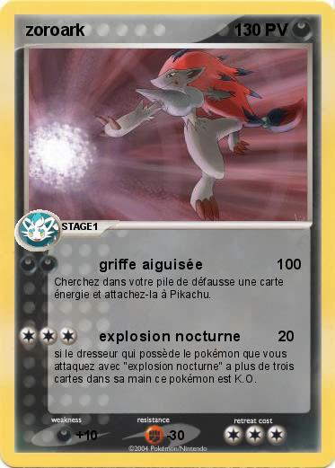 Pokemon zoroark