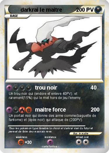 Pokemon darkrai le maitre