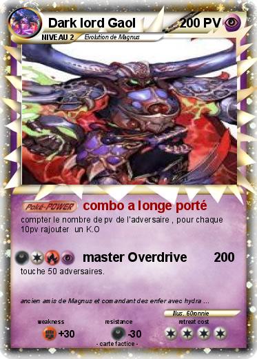Pokemon Dark lord Gaol
