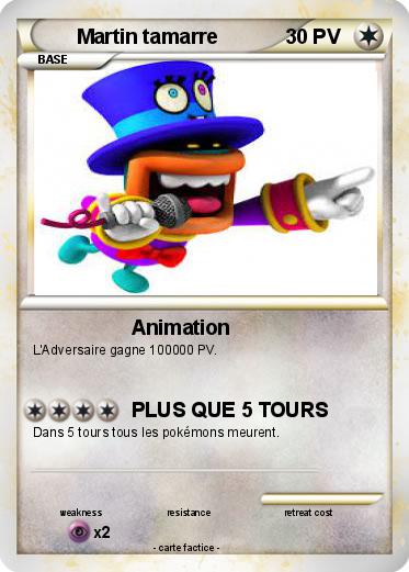 Pokemon Martin tamarre
