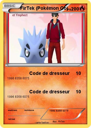 Pokemon FirTek (Pokémon Go)