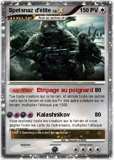 Pokemon Spetsnaz d'élite