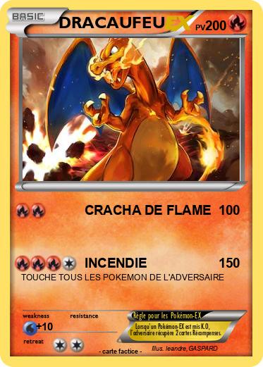 Pokemon DRACAUFEU