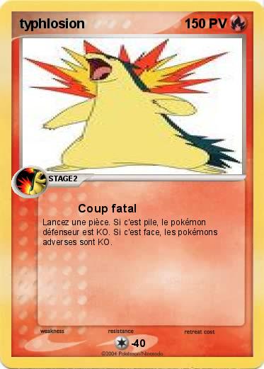 Pokemon typhlosion
