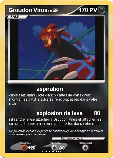 Pokemon Groudon Virus