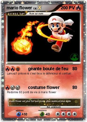 Pokemon mario flower