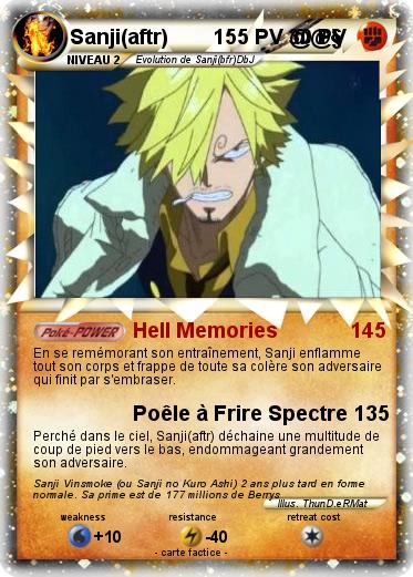Pokemon Sanji(aftr)        155 PV @@§
