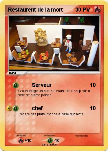 Pokemon Restaurent de la mort
