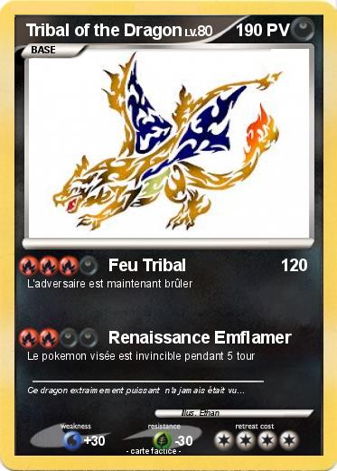 Pokemon Tribal of the Dragon