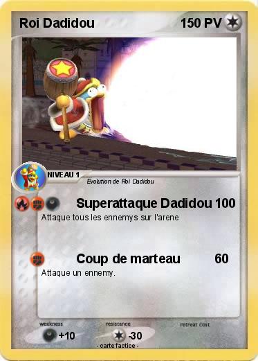 Pokemon Roi Dadidou