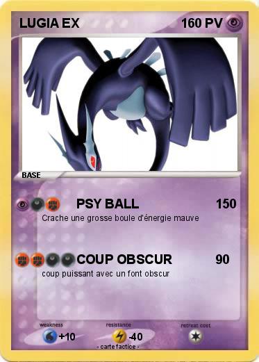 Pokemon LUGIA EX
