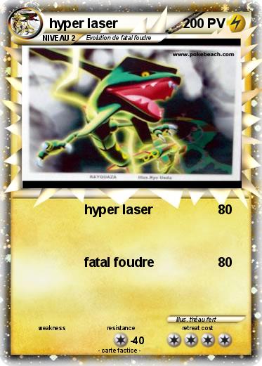 Pokemon hyper laser