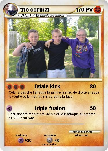 Pokemon trio combat
