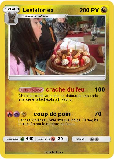 Pokemon Leviator ex