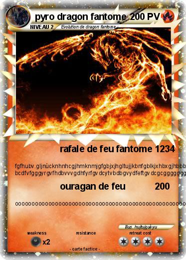 Pokemon pyro dragon fantome