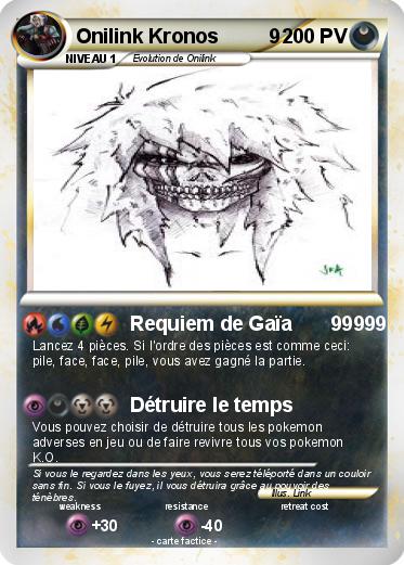 Pokemon Onilink Kronos         9