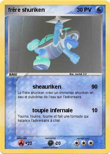 Pokemon frère shuriken