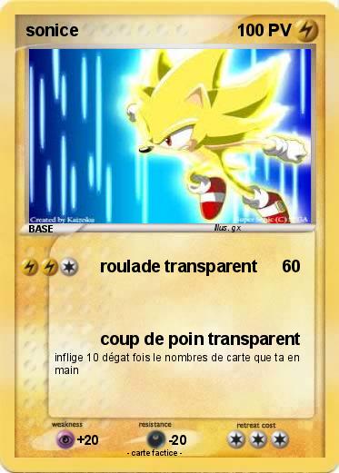 Pokemon sonice