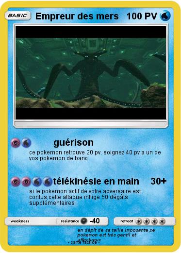 Pokemon Empreur des mers