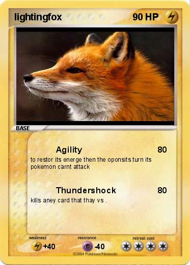 Pokemon lightingfox