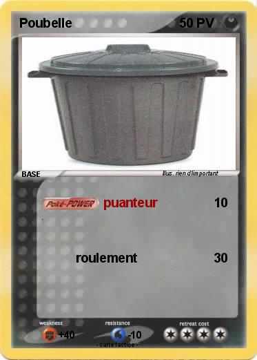 Pokemon Poubelle
