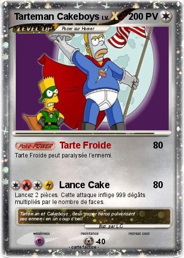 Pokemon Tarteman Cakeboys
