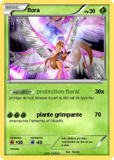 Pokemon flora