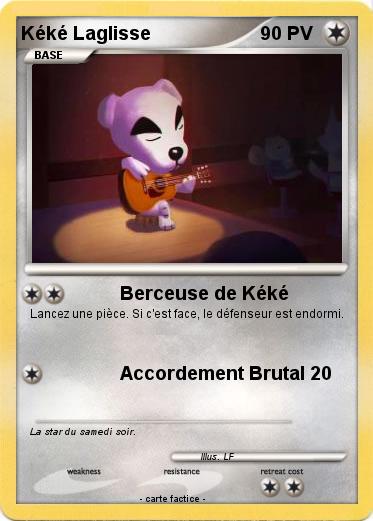 Pokemon Kéké Laglisse