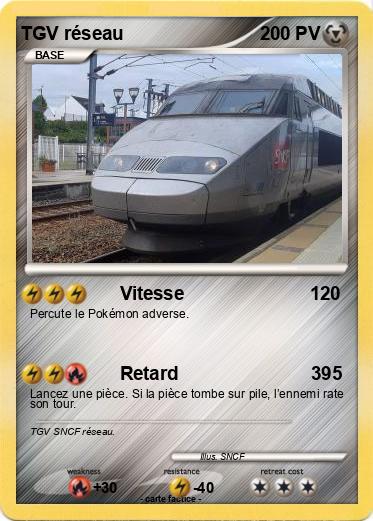 Pokemon TGV réseau