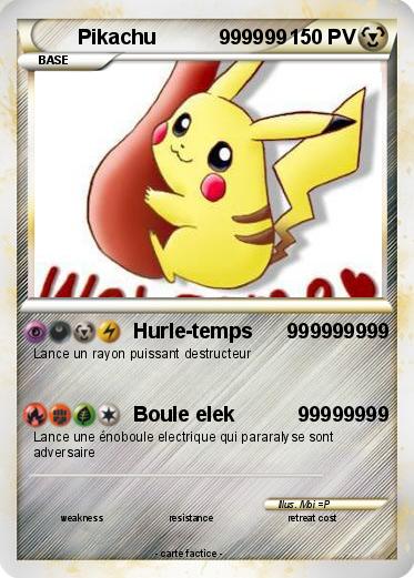 Pokemon Pikachu           999999