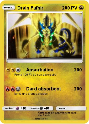 Pokemon Drain Fafnir
