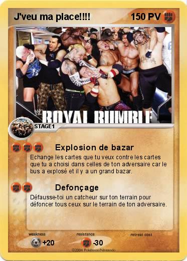 Pokemon J'veu ma place!!!!