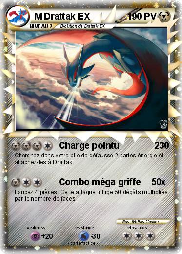 Pokemon M Drattak EX