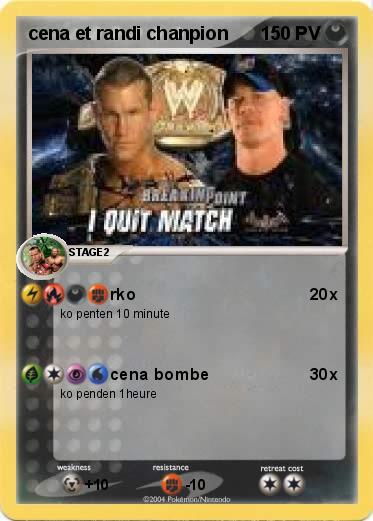 Pokemon cena et randi chanpion