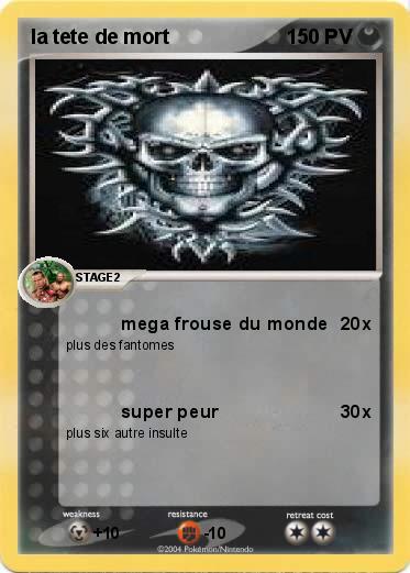 Pokemon la tete de mort