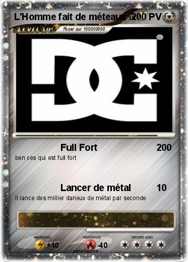 Pokemon L'Homme fait de méteaux