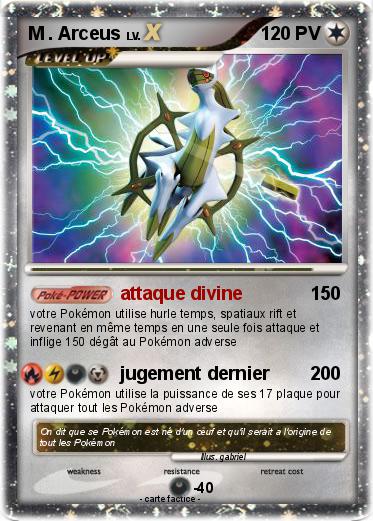 Pokemon M . Arceus