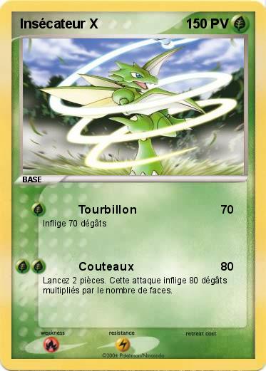 Pokemon Insécateur X