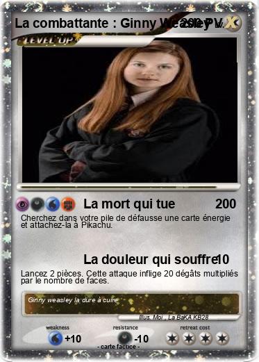 Pokemon La combattante : Ginny Weasley