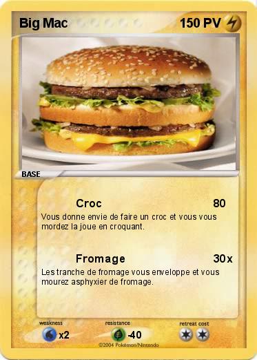 Pokemon Big Mac