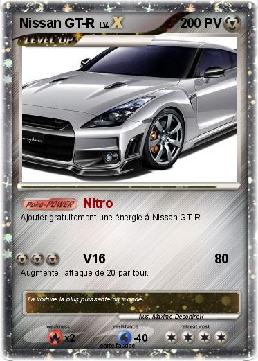 Pokemon Nissan GT-R