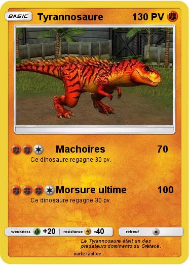 Pokemon Tyrannosaure